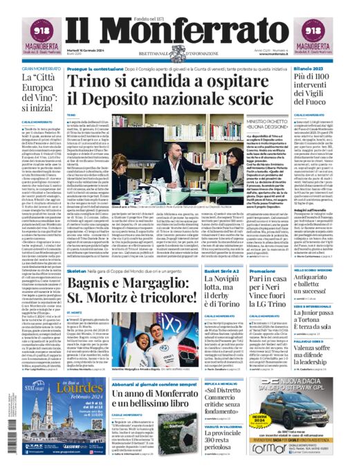 Il Monferrato - Edizione 4 del 16/01/2024